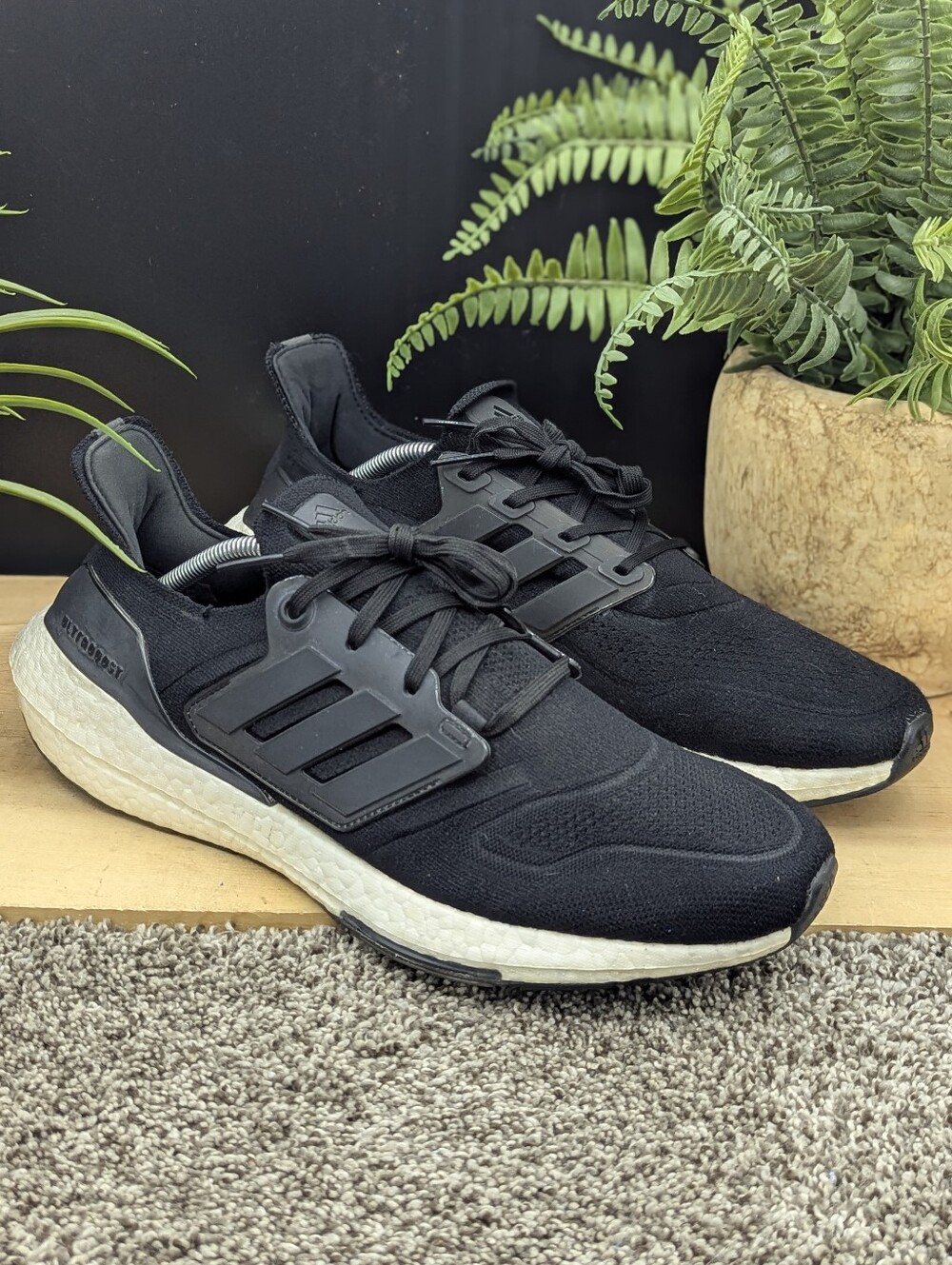Adidas Ultraboost 21 Mens Size 11.5 Running Walking Casual Comfort Shoes